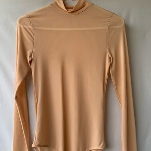 Shear BLUSH bodysuit long sleeve